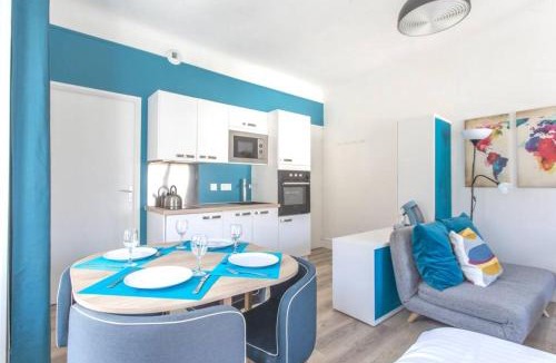 Challes-les-Eaux Apartment | Zen Studio Les Thermes - Challes Centre - Parking