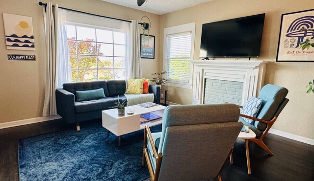 3-Bedroom, Private Backyard, Historic, Prime Location