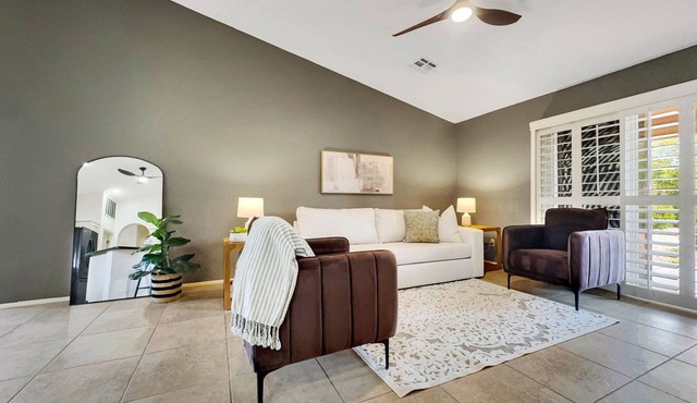 3BR Sun Lakes Home w Pool, Hot Tub, Patio, and Golf Nearby