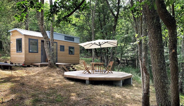 Autonomous Tiny House in Nature in Cathar Country
