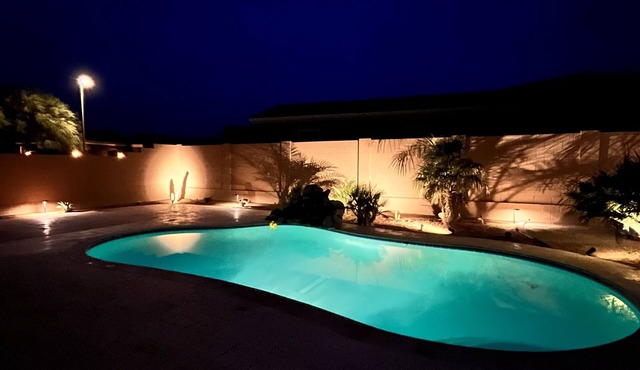 Beautiful Desert Oasis Home with pool located close to major Phoenix amenities.