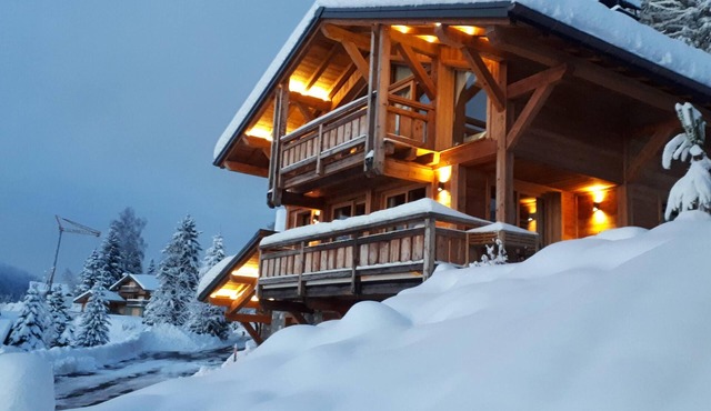 Chalet Familial D'exception-proche Pistes-vue Panoramique- Très Lumineux