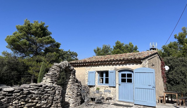 Charming, authentic cabanon all to yourself on almost 7000 m2 of land in Lacoste