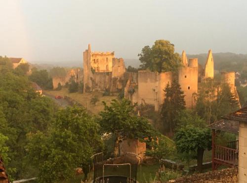 Chez Fred avec vue sur le Château