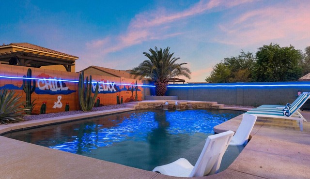 Chill & Relax | Pool + Spa + Game Room + Firepit