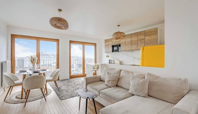 Cosy flat – 1BDR/4P – View on the Sacré-Cœur