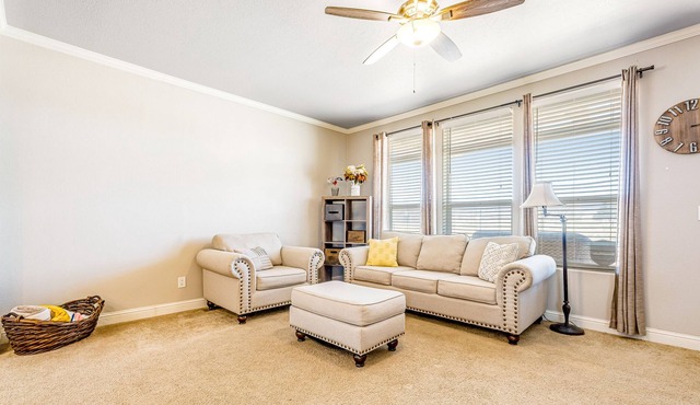 Dog-friendly home & guest house with fenced yard, playground, & washer/dryer