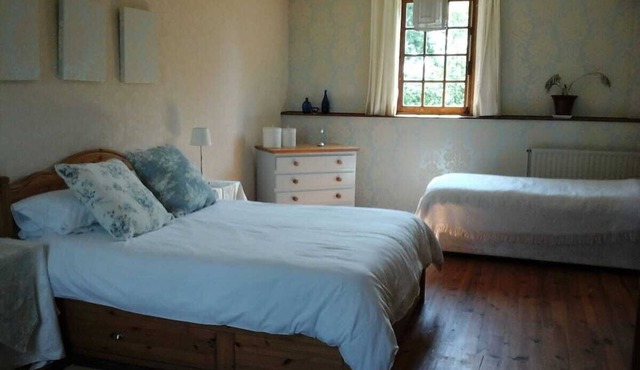 Double room with additional single bed