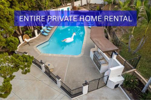 Entire Private Home with Pool, Sauna, Gym, 3 Bed, Parking Yard, Ranch Style, 2 Bedroom 2 Bathrooms, Available Now