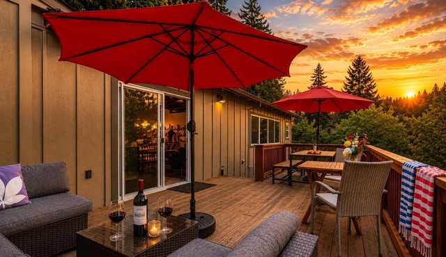 Forest Magic! Walk to River! Guerneville & Russian River! GmRm-Starry Nights