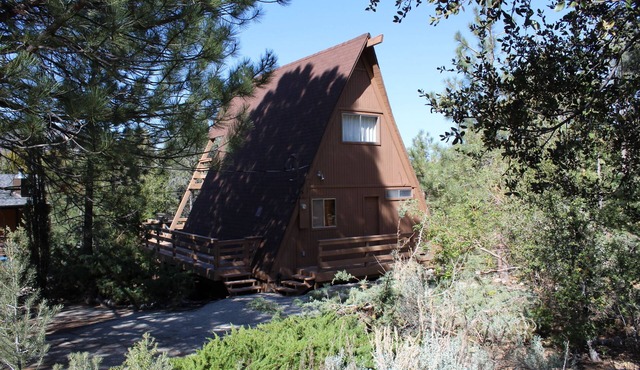 Happy Quail A Frame cabin