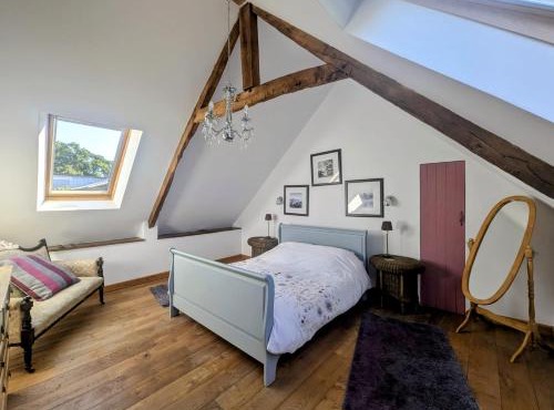 Les Ecuries is a modern renovated barn