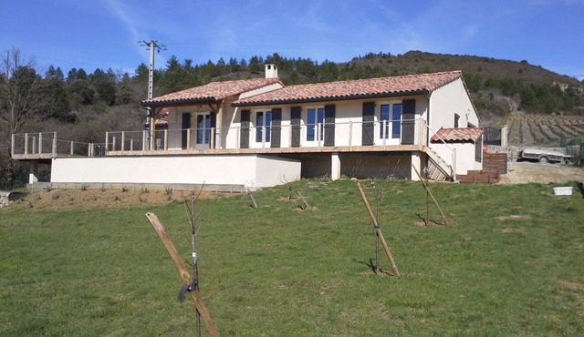 Maison des Lévriers equipped with a natural pool in the heart of Cathar Region