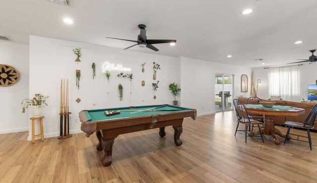 Midtown 4BR Home + Game Room & Fenced Yard