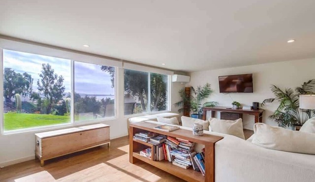Ocean & Bay View Retreat | A/C & Private Yard