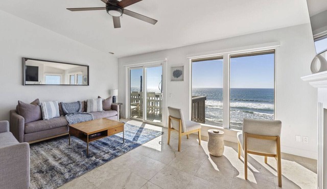 Oceanfront Home w/Private Balcony & Private Beach