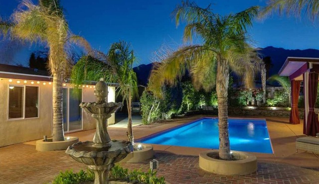 Palm Springs Vacation Oasis Private pool, game rm!