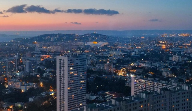 Panoramic view of Marseille for two