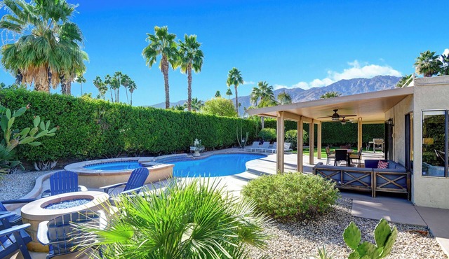 Picturesque Palm Springs Homes in Los Compadres with Private Resort Style Backya