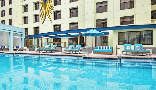 Poolside Paradise in Gaslamp Quarter | Rooftop Pool, Parking, Pets Allowed!