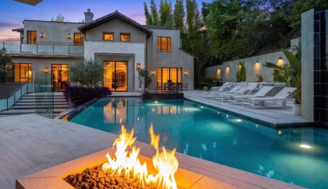 Private Hollywood Hills Luxury Compound with Pool, Guest House & City Views