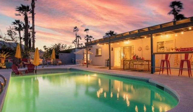 Private Pool & Hot Tub Getaway Near Palm Canyon Dr