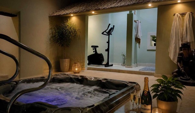 Private Spa & Charming Patio (Near Avignon & the Vineyards)