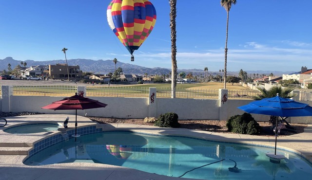 Resort Style Backyard on the Golf Course, EV Charger