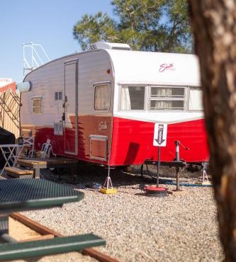 Shasta Trailer- Vintage Charm, Modern Comfort Pool