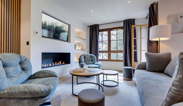 Ski-in Duplex with Relaxation Area