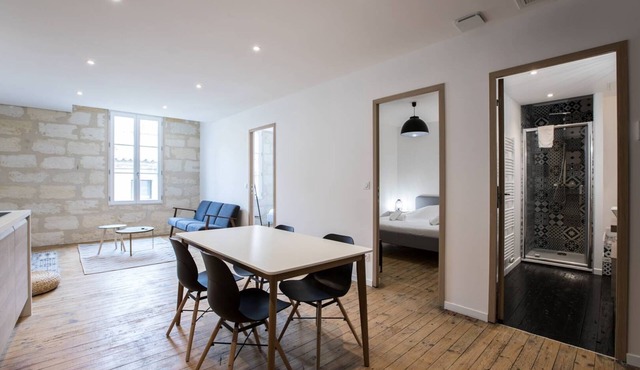 Spacious and bright apartment with air conditioning in CASTILLON LA BATAILLE