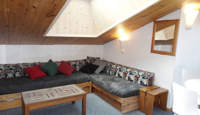 Spacious studio in Belle Plagne center, pets allowed