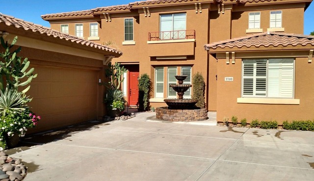 Spanish Villa with heated pool, hot tub and outdoor living space