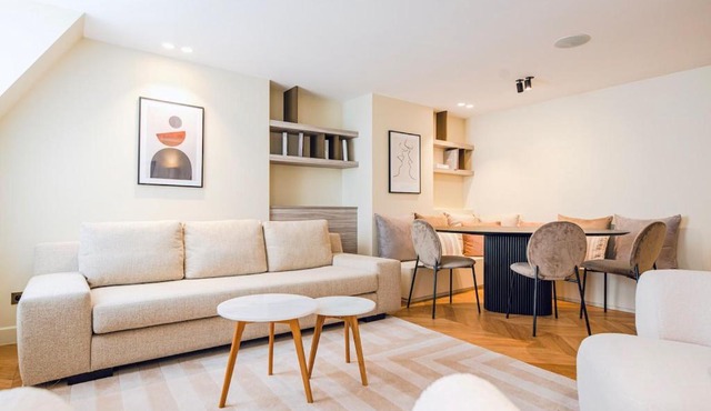 Stylish Triplex with Amazing Terrace near Louvre