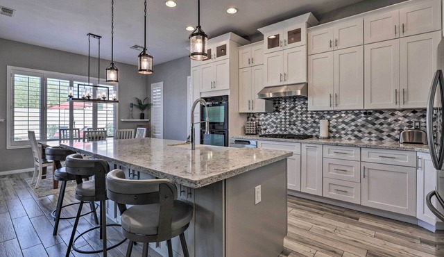 Sun-Dappled Goodyear Home w/Hot Tub & Fire Pit