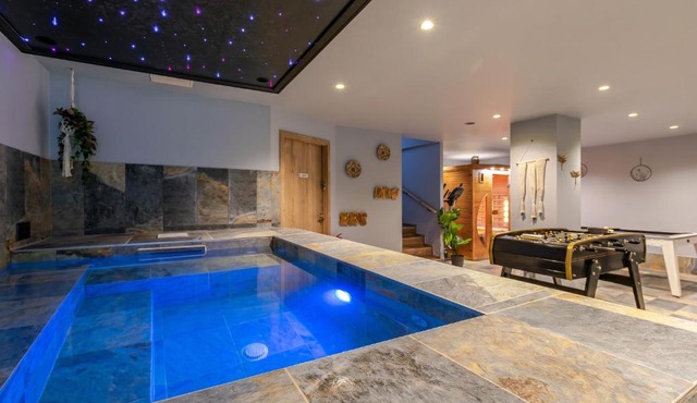 Villa Gorille - SPA Privé, Climatisation, Sauna, Borne d'arcade, Babyfoot