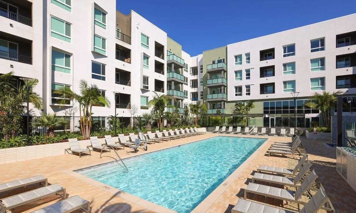 Lyon Street Apartment | Charming 2BR Retreat Pool Gym 10min to Disneyland