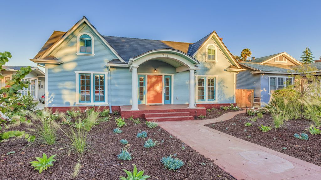Photo of Buildings in Anaheim Colony Historic District