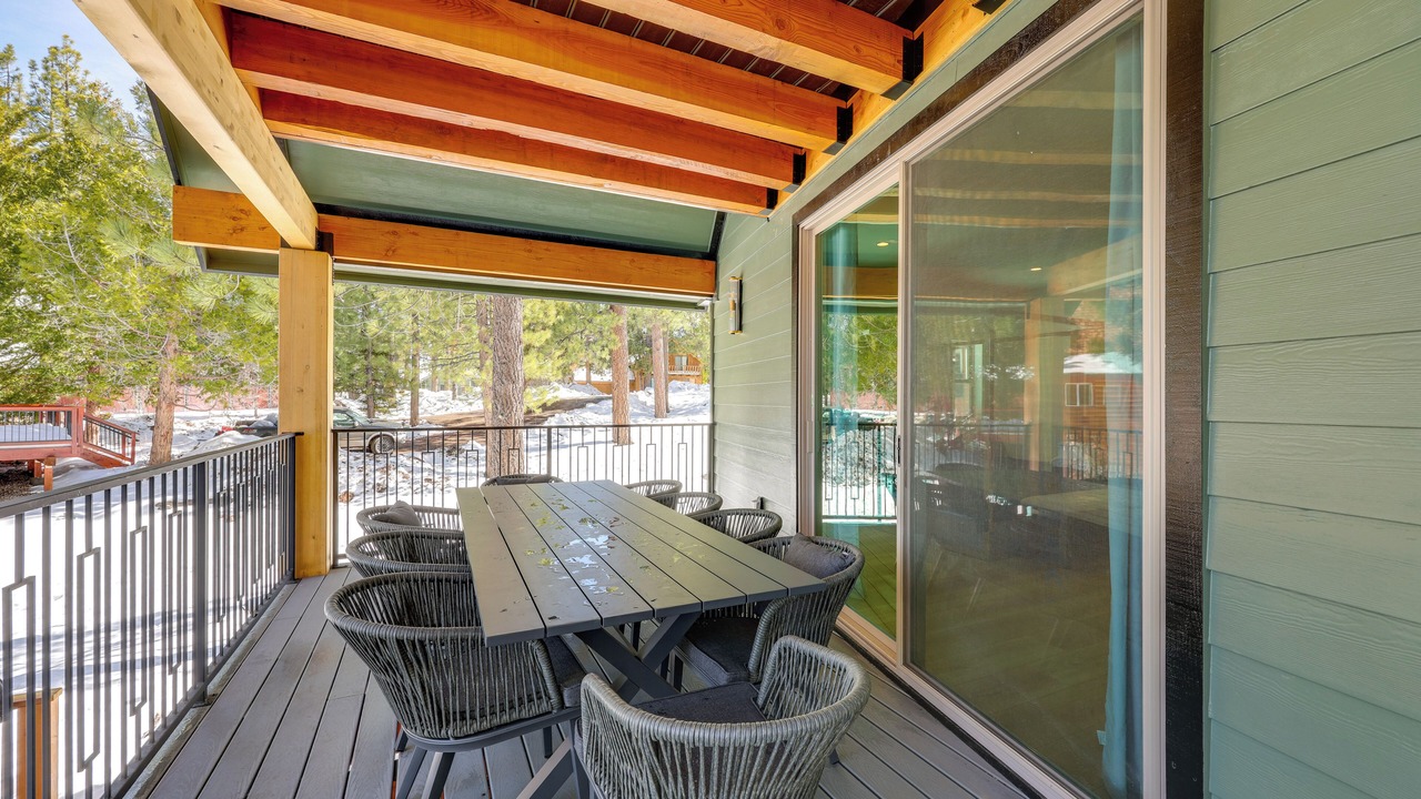 Photo of Patio Balcony in Big Bear Lake