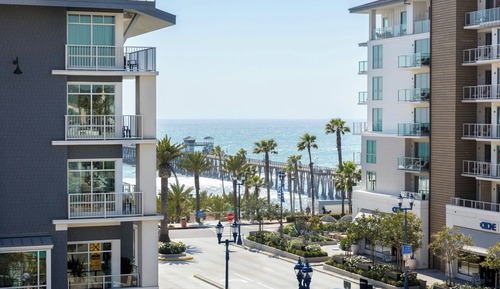 Suite, Multiple Beds, Hearing Accessible, Partial Ocean View (Balcony)