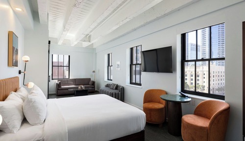 Suite, 1 King Bed with Sofa bed