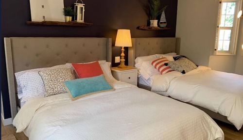 Studio, 2 Queen Beds, Non Smoking, Private Bathroom (No Hot Tub Access)