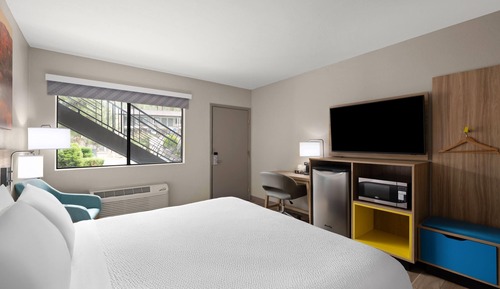 Room, 1 King Bed, Accessible, Non Smoking (Roll-In Shower)