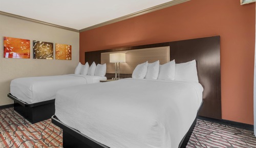 Standard Room, 2 Queen Beds, Non Smoking, Patio