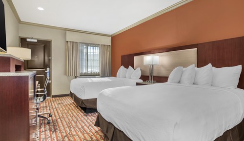 Standard Room, 2 Queen Beds, Accessible, Non Smoking (Walk-in Shower)