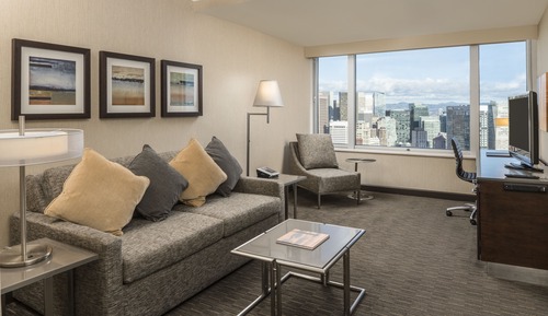 View 1 Bed Suite Mobility/Hearing Access Roll-in Shower