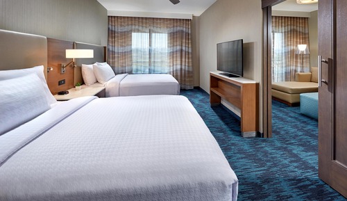 Suite, 2 Queen Beds, Accessible, Non Smoking (bathtub)