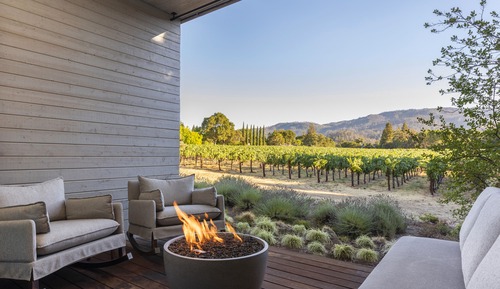 Room, 1 King Bed, Balcony, Vineyard View