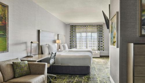 Queen Suite with Two Queen Beds and Sofa Bed