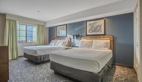 Queen Suite with Two Queen Beds, Sofa Bed, Living Room and Wet Bar - Non-Smoking
